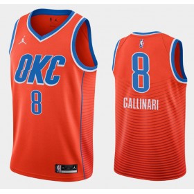 Dres Oklahoma City Thunder Danilo Gallinari 8 2020-21 Jordan Brand Statement Edition Swingman